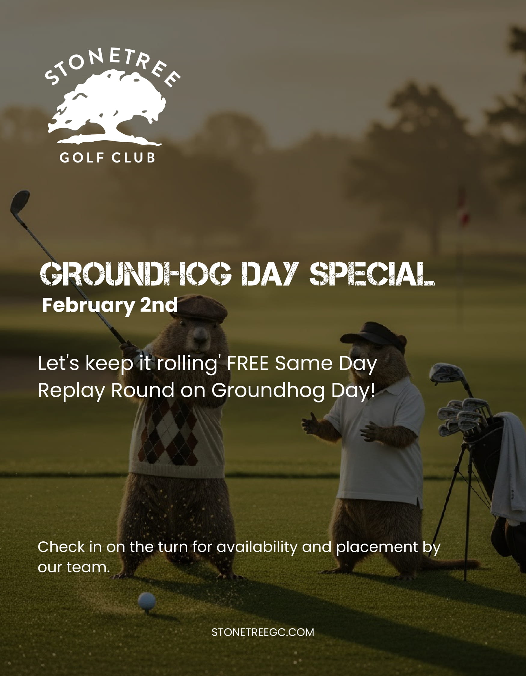 February 2nd - Groundhog Day