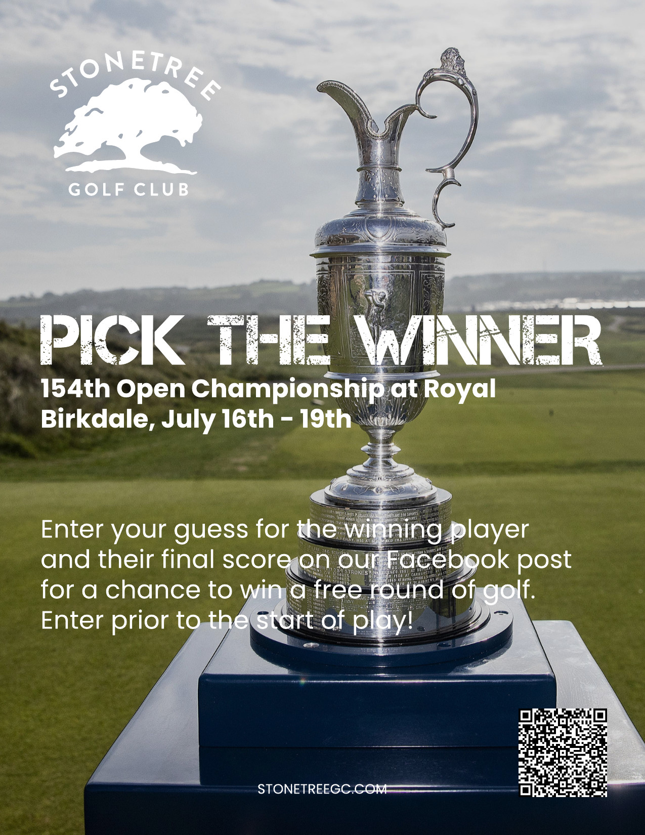 July 16th to 19th - OPEN CHAMPIONSHIP